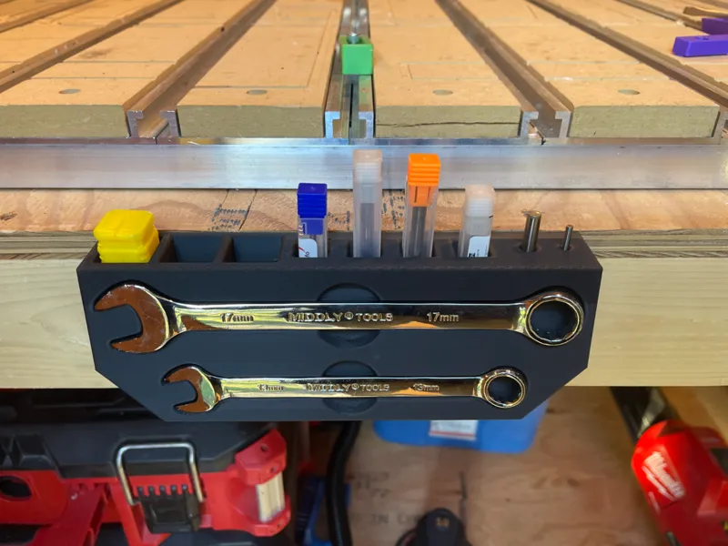 CNC Cutters and wrenches Rack Organizer