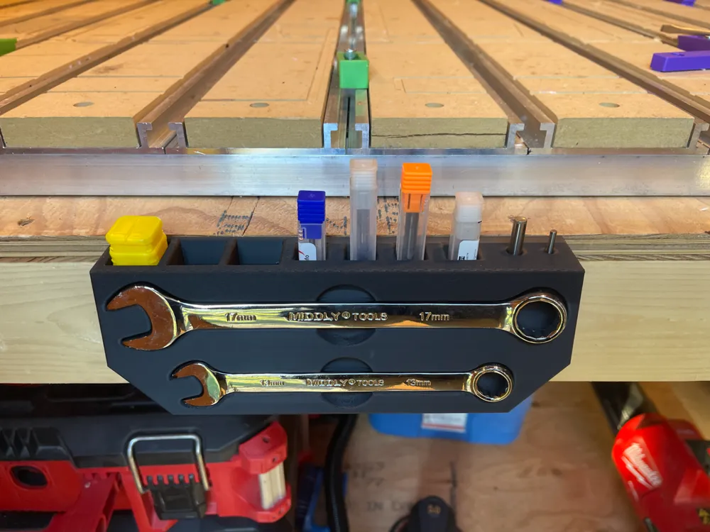 CNC Cutters and wrenches Rack Organizer by Stokedman Studios - MakerWorld