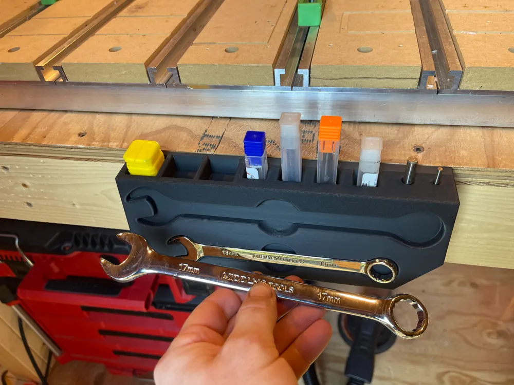 CNC Cutters and wrenches Rack Organizer by Stokedman Studios - MakerWorld