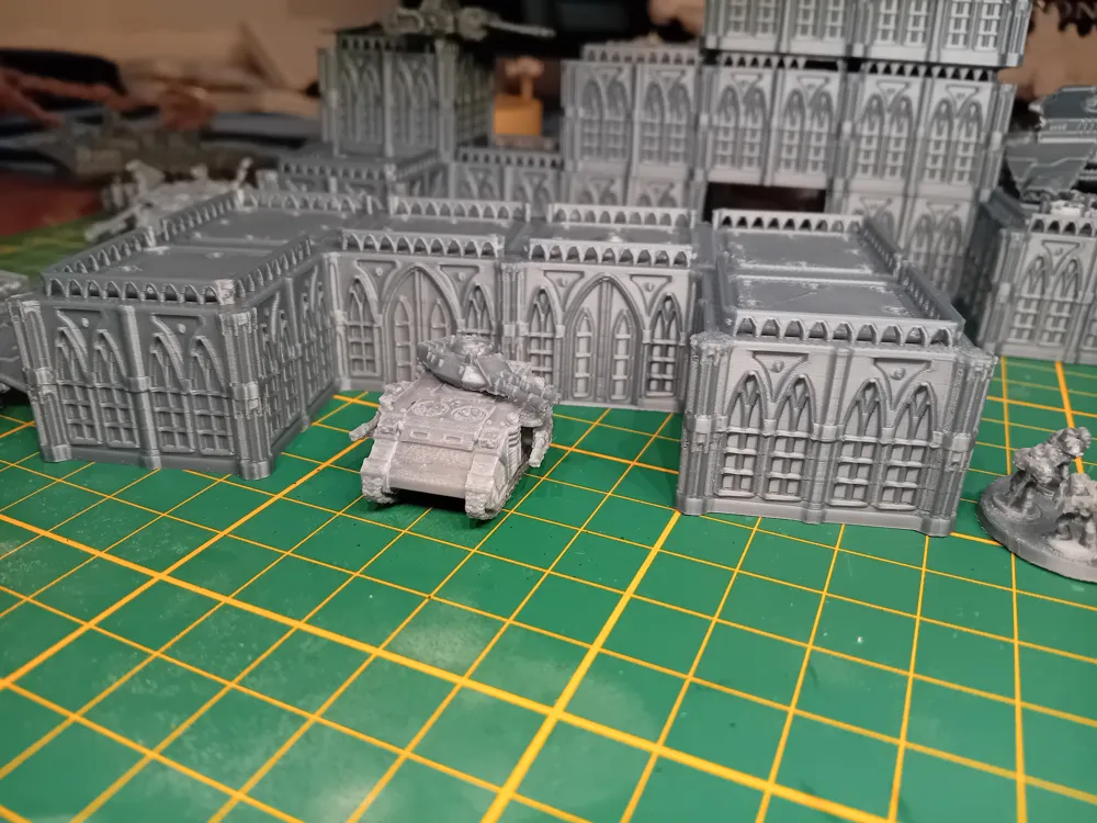 Epic Scale Reconfigurable City Scape (2x4) - Free 3D Print Model ...