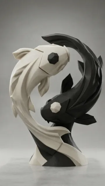 Accesorio para impresora 3D: Koi Fish Avatar inspired (AMS) — vista de referencia 5