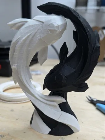 Accesorio para impresora 3D: Koi Fish Avatar inspired (AMS) — vista de referencia 2