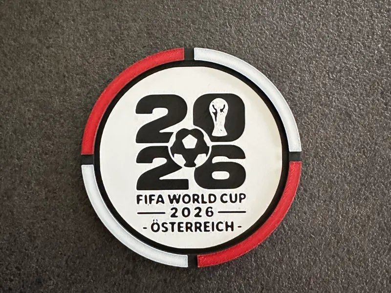 Fußball WM 2026 Bieruntersetzer Österreich
