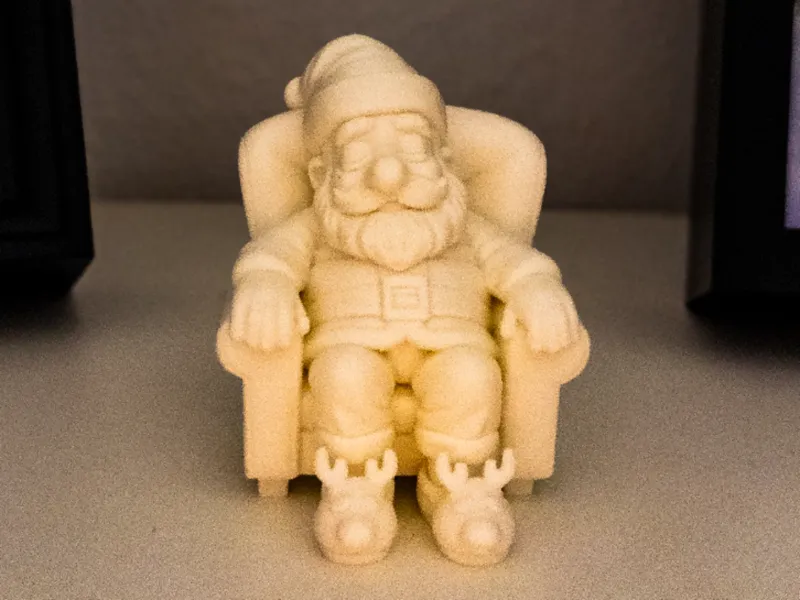 Relaxing Santa