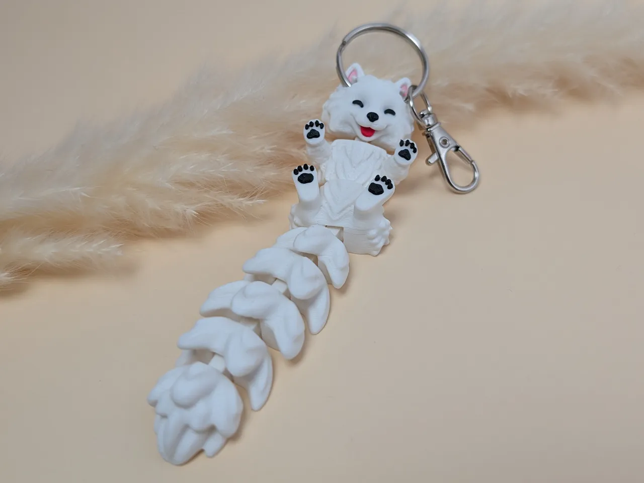 Flexi Long Tail Samoyed Dog - Strong Joints view 4