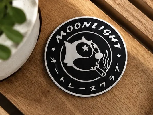 Moonlight Racing Car Club Coaster