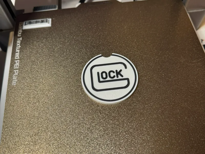 Glock Coaster and Car Coaster