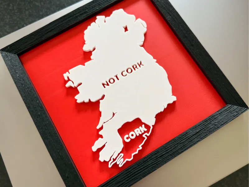 Cork / Not Cork Plaque