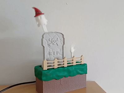 Flying Ghost Diorama