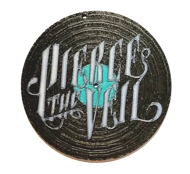 Pierce the Veil record earrings
