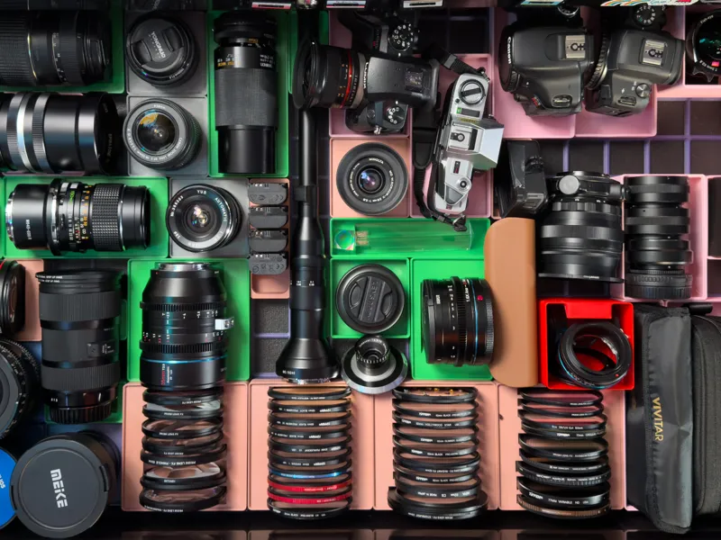Photo/Video Gear Tool Chest Drawer Bins (EposVox)