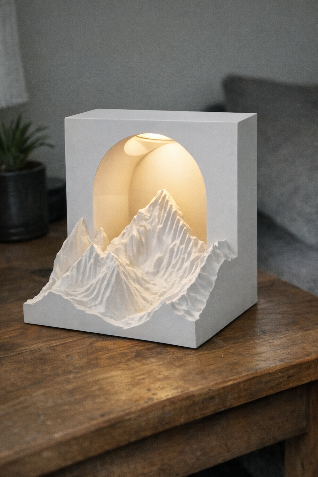 Miniatura 2 do modelo 3D Mountain Light Lamp