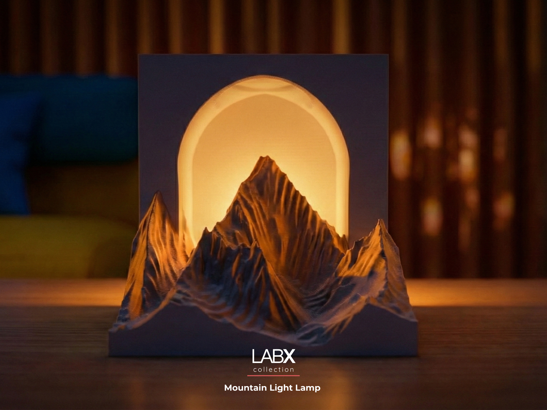 3D модель Гірський нічник Mountain Light Lamp 3D-друк — 3D друк Львів