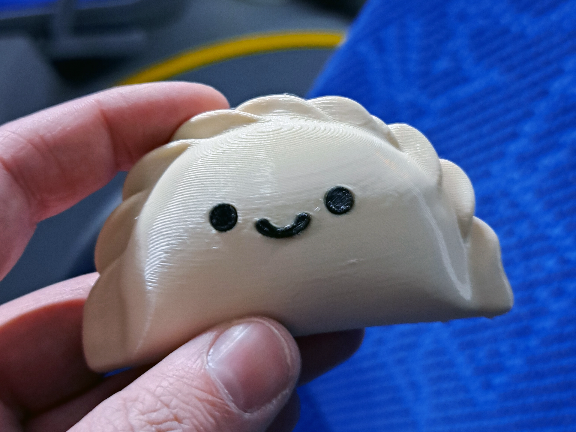 Cute Polish Pierogi Olympics mascot - no ams