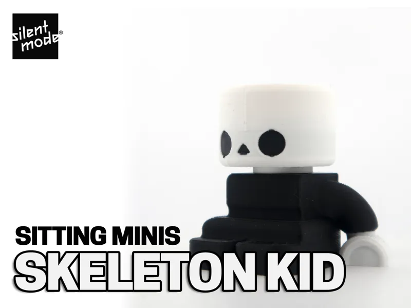 Sitting Minis: Skeleton Kid