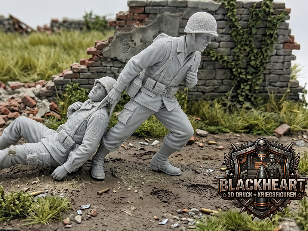 WWII Amerikanische Soldaten 1 1:35 - 1