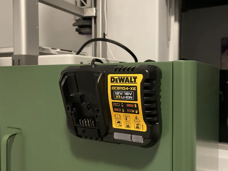 Magnet Mount for DeWalt DCB1104-XE Charger