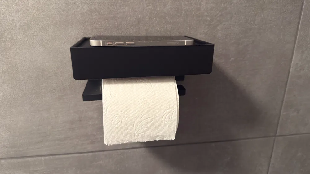 3D модель Toilet Paper Holder — Настінний тримач для туалетного паперу 3D-друк — 3D друк Львів