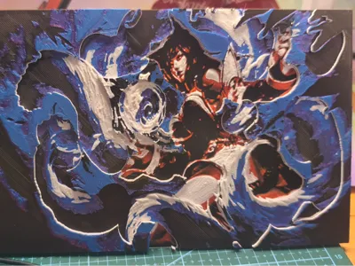 Ahri Lithophane