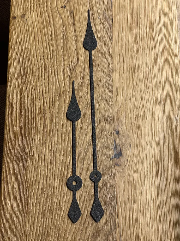Clock Hands for Wall Clocks - Free 3D Print Model - MakerWorld