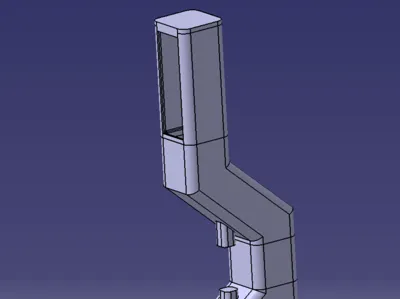 poop chute for p1s dumps under table