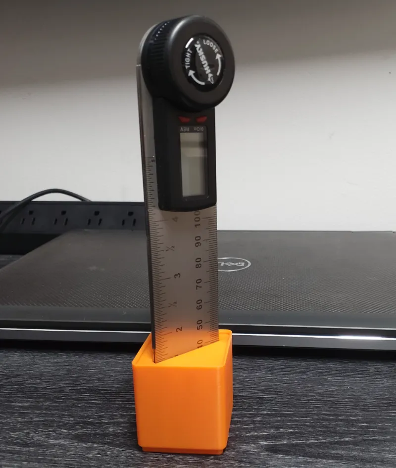 Gridfinity holder For Husky Digital Angle Finder