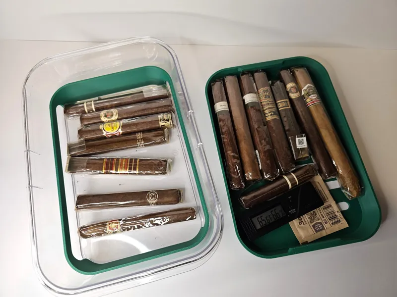 Cigar Tupperdore Tray - Rubbermaid brilliance 9.6c