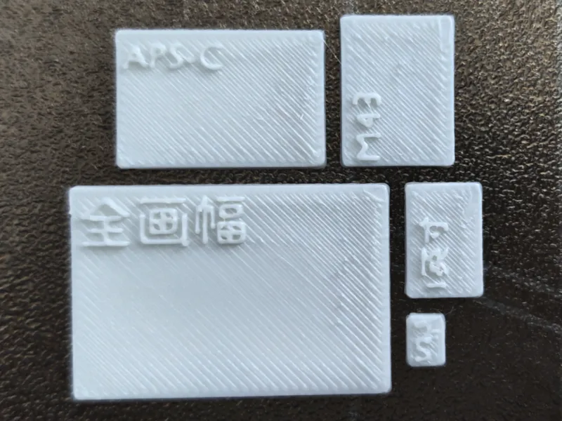 相机手机传感器大小对比（全画幅、M43、APS-C、1英寸、1/2.5英寸）