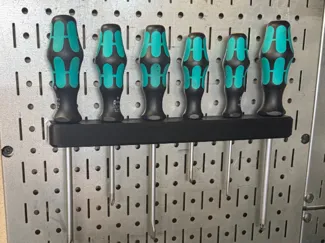 Wall Control 6 Screwdriver Holder