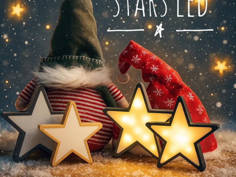 Christmas stars LED