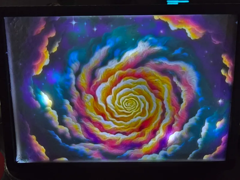 Rose Nebula Lithophane