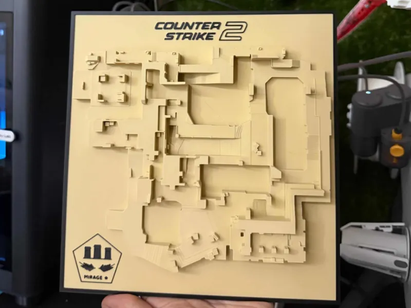 Counter Stike 2 Mirage Map