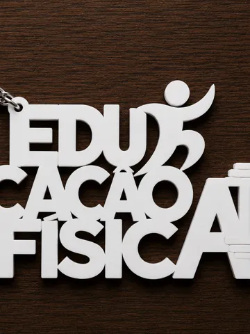 Llavero: Chaveiro Educação Física - Acessório Profissional — vista de referencia 2