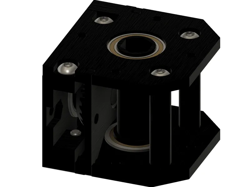 90 degree gearbox for stepper motor (Kraken)