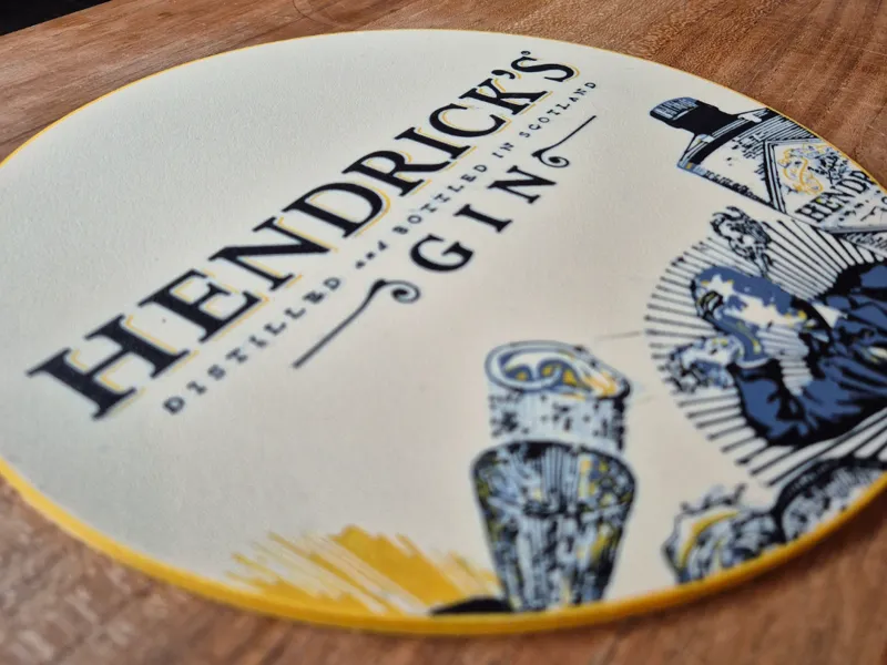Hendrick's Gin Coasters