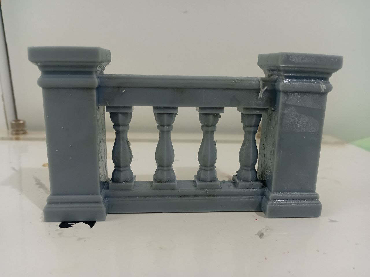 Architectural Balustrade – Resin Miniature Railing