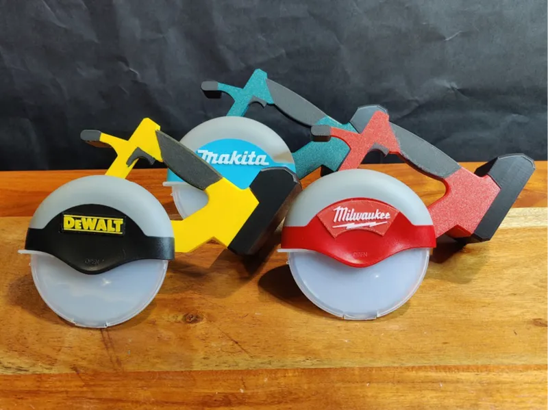 Power Tool Pizza Cutter-Milwaukee, DeWalt, Makita