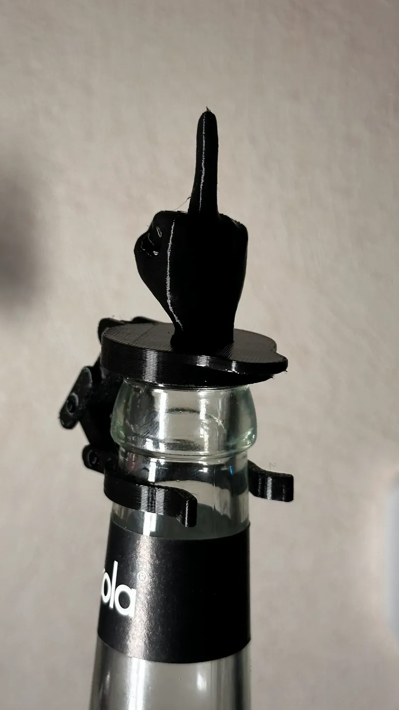 Bottle Cap fuck you by Der Jeniche - MakerWorld