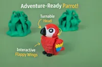 Scarlet Macaw without Keychain