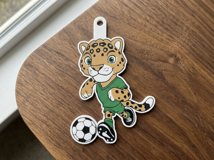 Miniatura 1 do modelo 3D Chaveiros Mascotes da Copa do Mundo FIFA 2026 V2