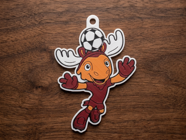 Miniatura 2 do modelo 3D Chaveiros Mascotes da Copa do Mundo FIFA 2026 V2