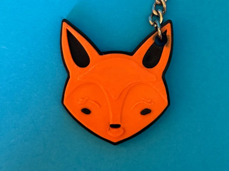Fox Key Chain