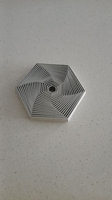 Hexagon fidget toy