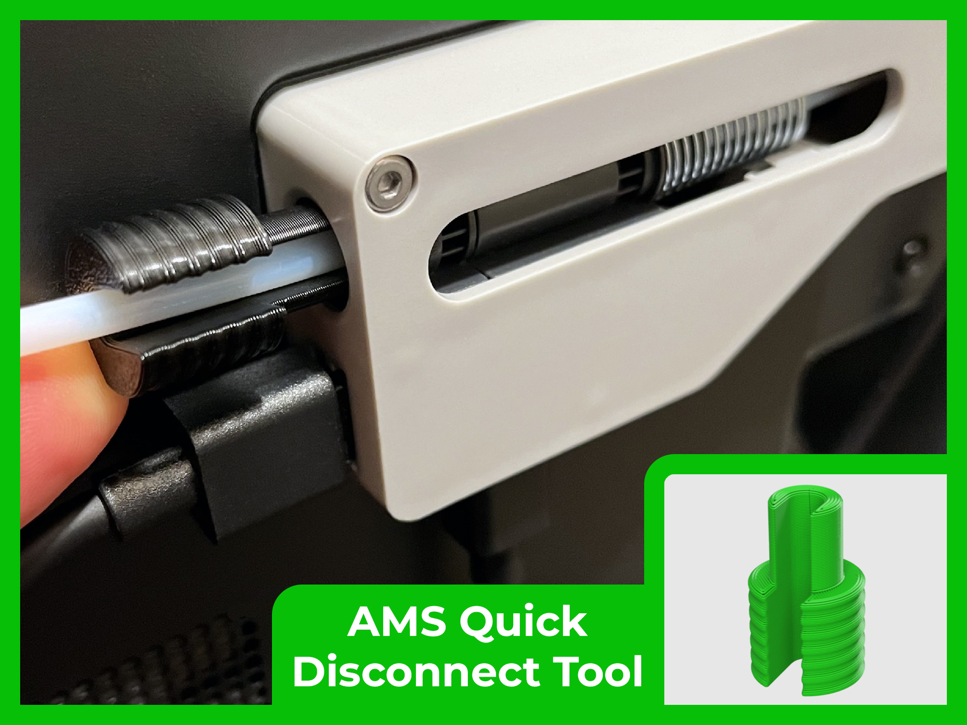 Bambu Lab AMS Disconnect Tool Low Profile