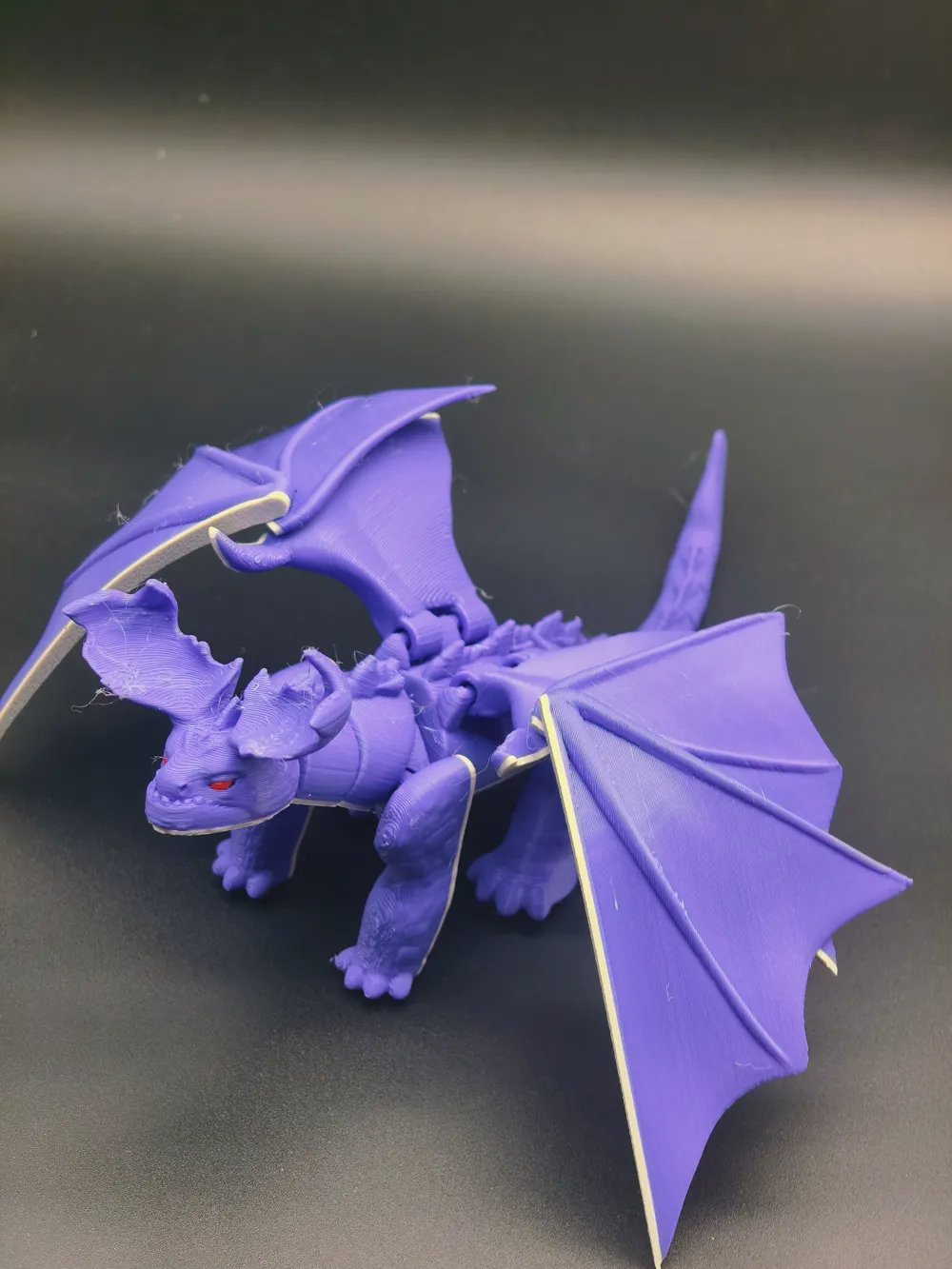 Dragon Master, Blood Red Ripper Dragon, Red Horned Dragon, no supports ...