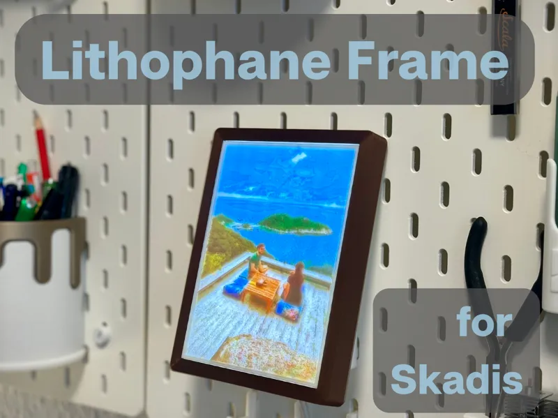 IKEA SKADIS Lithophane Frame