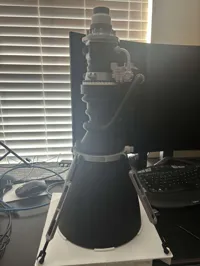 1:5 Scale SpaceX raptor 3 engine P2s compatible