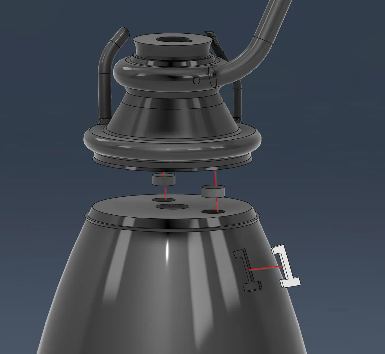 SpaceX Raptor 3 Rocket Engine view 4