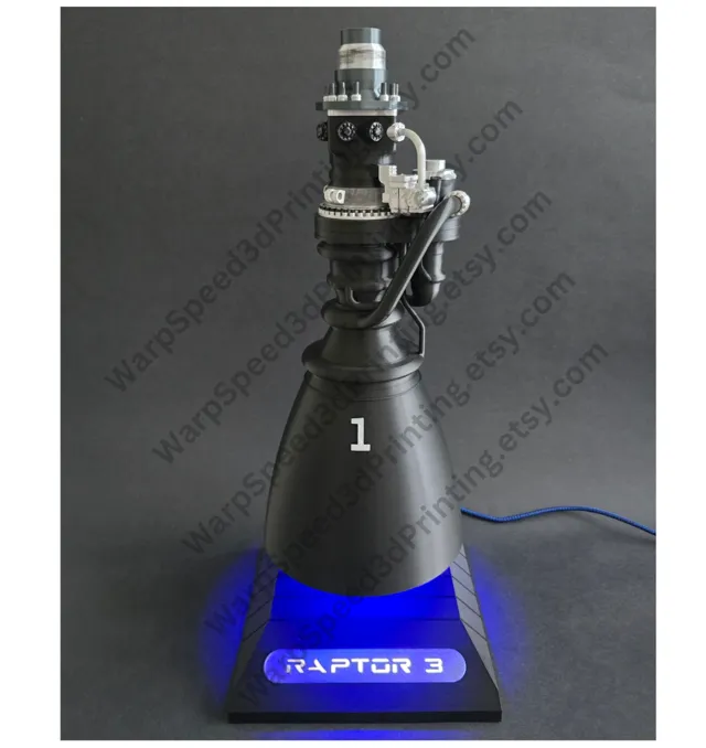 SpaceX Raptor 3 Rocket Engine