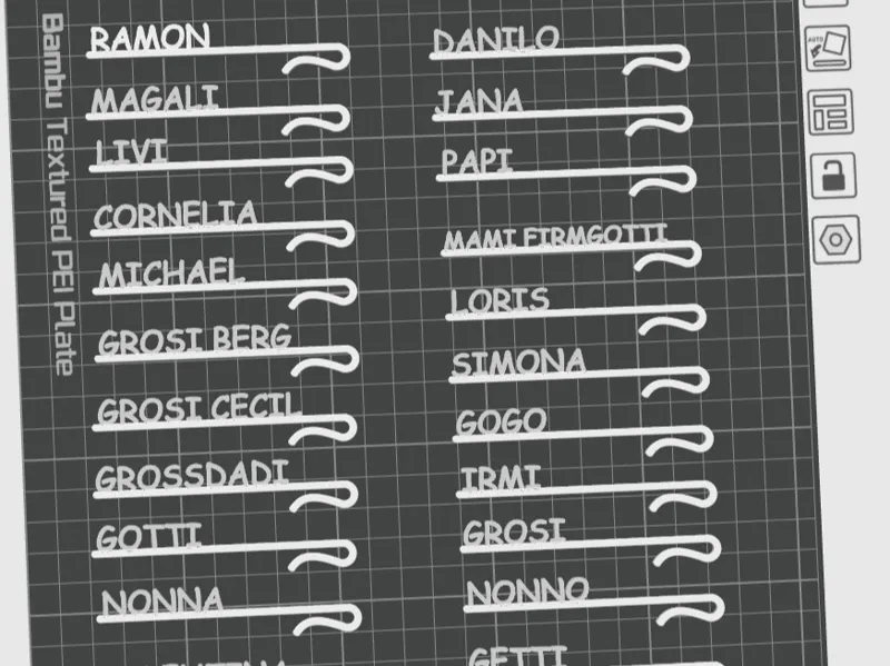 Namensliste Gotti